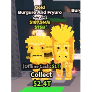 BURGURO AND FRYURO 187.5M/1S - STEAL A BRAINROT 