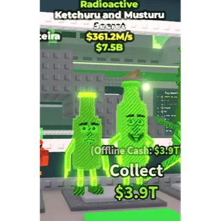 ketchuru and musturu radioactive 361.2m/1s - steal a brainrot 