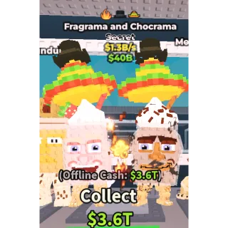 FRAGRAMA AND CHOCRAMA 1.3B/1s - steal a brainrot 
