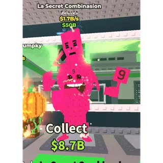 la secret combinasion rainbow 1.7b/1s - steal a brainrot 