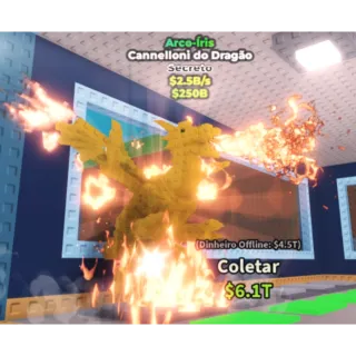 DRAGON CANNELLONI RAINBOW 2.5B/1s - steal a brainrot 