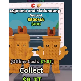 garama and madundung rainbow 800m/1s - steal a brainrot 