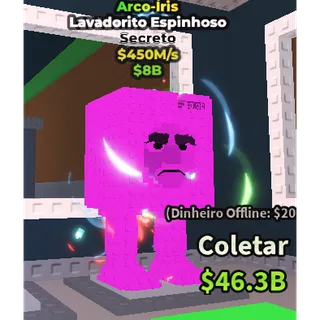 Lavadorito spinito rainbow 450m/1s - steal a brainrot 