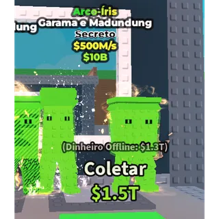 GARAMA AND MADUNDUNG RAINBOW 500M/1s - steal a brainrot 