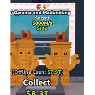 garama and madundung rainbow 800m/1s - steal a brainrot 