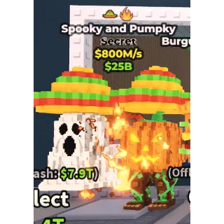 spooky and pumpky 800m/1s - steal a brainrot 