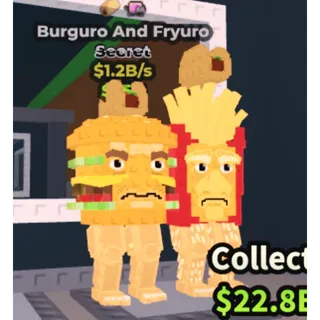 Burguro and fryuro 1.2b/1s - steal a brainrot