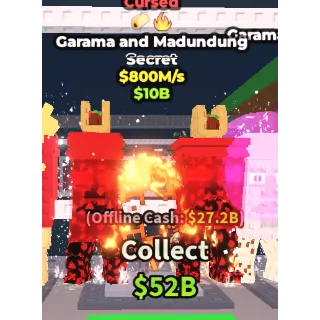garama and madundung cursed 800m/1s - steal a brainrot 