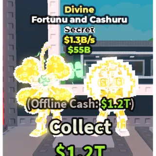 Divine Fortunu and cachuru 1.3b/1s - steal a brainrot 