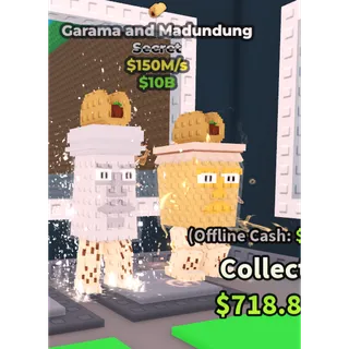 garama and madundung 150m/1s - steal a brainrot 