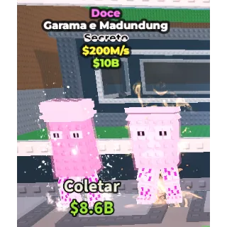 GARAMA AND MADUNDUNG CANDY 200M/1s - steal a brainrot 