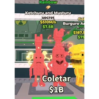 KETCHURU AND MUSTURU RAINBOW 510M/1s - steal a brainrot 