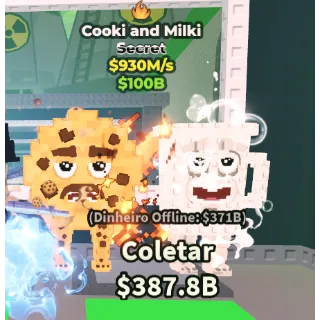 COOKI AND MILKI 930M/1s - steal a brainrot 