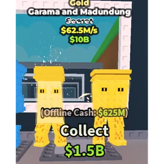 GARAMA AND MADUNDUNG 62.5m/1s - steal a brainrot 
