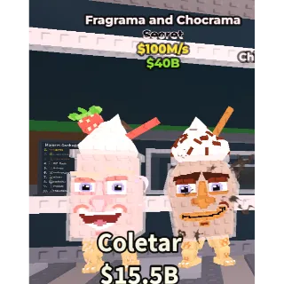 fragrama and chocrama 100m/1s - steal a brainrot 