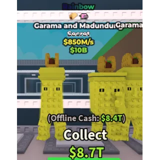garama and madundung 850m/1s - steal a brainrot 