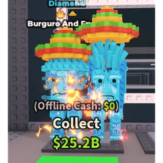 Diamond Burguro and fryuro 1.5b/1s - steal a brainrot