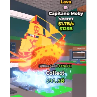 Capitano moby lava 1.7b/1s - steal a brainrot