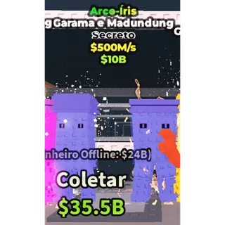 garama and madundung rainbow 500m/1s - steal a brainrot 