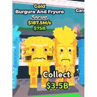 BURGURO AND FRYURO GOLD - STEAL A BRAINROT 