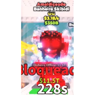 skibidi toilet cursed 3.1b/1s - steal a brainrot 