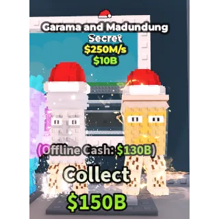 garama and madundung 250m/1s - steal a brainrot 