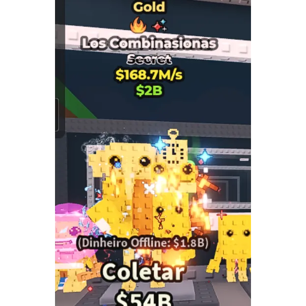 Steal A Brainrot - Los Combinasionas 15M/Second (Secret