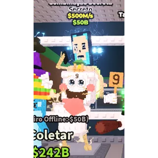 la secret combinasion 500m/1s - steal a brainrot 