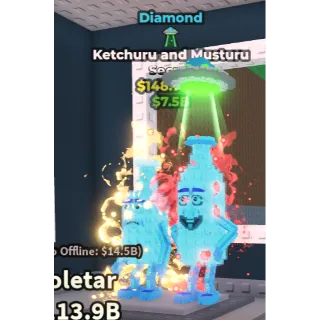 KETCHURU AND MUSTURU 148M/1s - steal a brainrot 