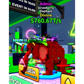 Strawberry elephant - Escape Tsunami For Brainrots!