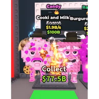 Cooki and milki candy 1.9b/1s. - steal a brainrot