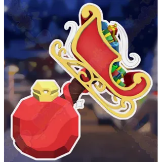 Santa's Sleigh Set 