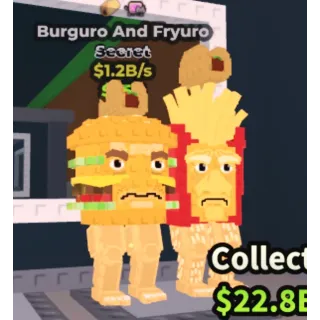 Burguro and fryuro 1.2b/1s - steal a brainrot