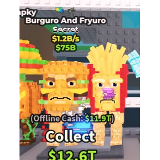 Burguro and fryuro 1.2b/1s - steal a brainrot