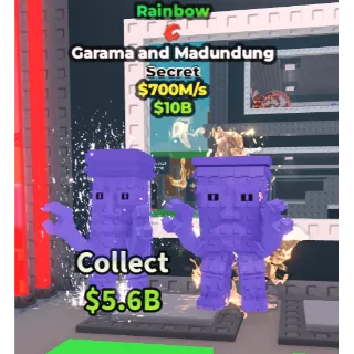 Garama and madundung rainbow 700m/1s - steal a brainrot 