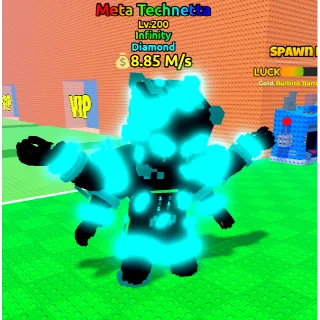 META TECHNETTA DIAMOND 8M+ - Escape Tsunami for Brainrots