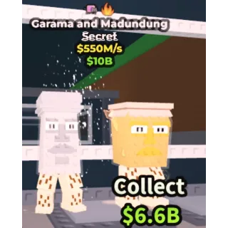 Garama and madundung 550m/1s - steal a brainrot
