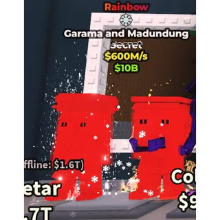 GARAMA AND MADUNDUNG 600M/1s - steal a brainrot 