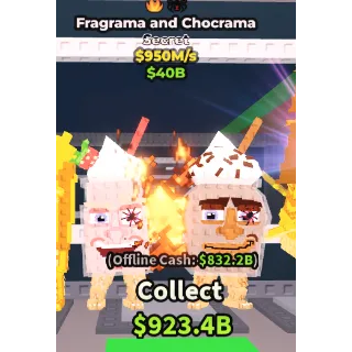 fragrama and chocrama 950m/1s - steal a brainrot 
