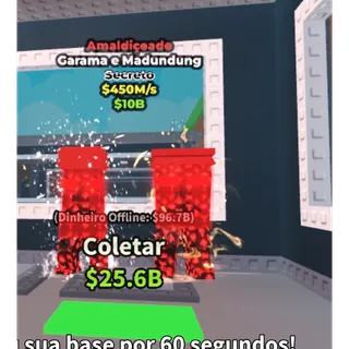 Cursed garama and madundung 450m/1s - steal a brainrot