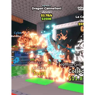 CYBER DRAGON CANNELLONI 2.7B/1s - steal a brainrot 