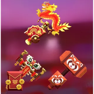 DRAGON PUPPET TRIO 