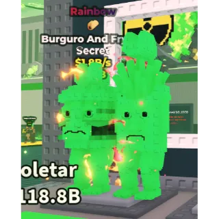 burguro and fryuro rainbow 1.8b/1s - steal a brainrot 