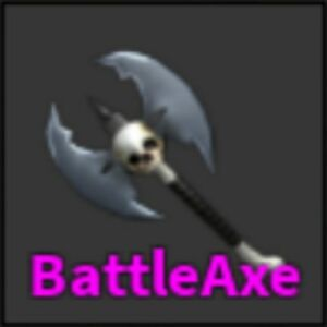 Gear Mm2 Battleaxe In Game Items Gameflip - roblox axe gear