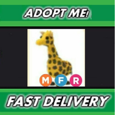 Pet Giraffe Mega Neon In Game Items Gameflip