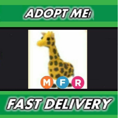 Pet Giraffe Mega Neon In Game Items Gameflip - roblox adopt me pets neon giraffe