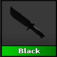 Gear | MM2 Black Knife - Game Items - Gameflip