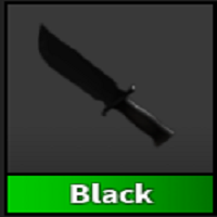 Gear Mm2 Black Knife In Game Items Gameflip