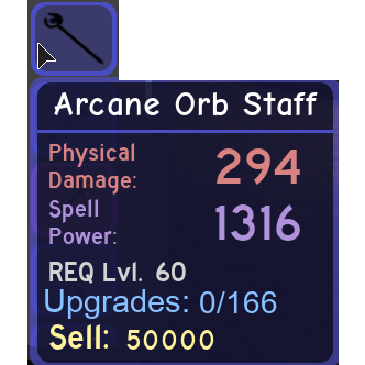 Gear Arcane Orb Staff In Game Items Gameflip - roblox orb id