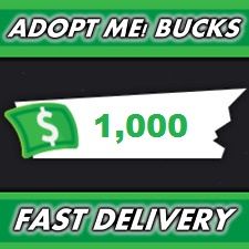 Bundle | AdoptMe 1k Bucks - Game Items - Gameflip